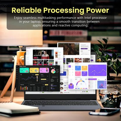 ACEKAMAS 15.6" Intel Core i7 6500U i3 6100U Laptop Computer Windows 11 Pro 16GB DDR4 1TB SSD Notebook PC Portable Laptops Gaming