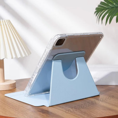 Pencil Holder Case for iPad Pro 11 2024 iPad A16 11th 10th 10.2 9th 8th Generation Cover for 2025 iPad Air 11" 5 4 10.9 Funda