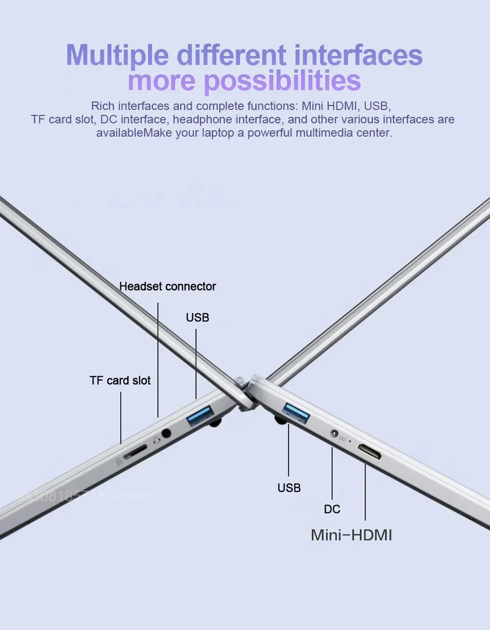 NEW 15.6" Ultra Slim Laptop 16GB RAM 2TB SSD Intel N3700 Notebook Gamer Windows11 Pro 1920*1080 Display Office Study Computer PC