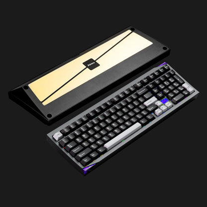 Akko Mineral 02 VIA Mechanical Keyboard/Barebone Kit Aluminum 102 Keys RGB Hot-swappable Tri-mode Wireless Custom Keyboard/Kit