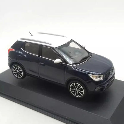 Diecast 1/43 Scale Ssang Yong Tivoli Alloy Car Model Static Decoration Collectibles Gift Toys