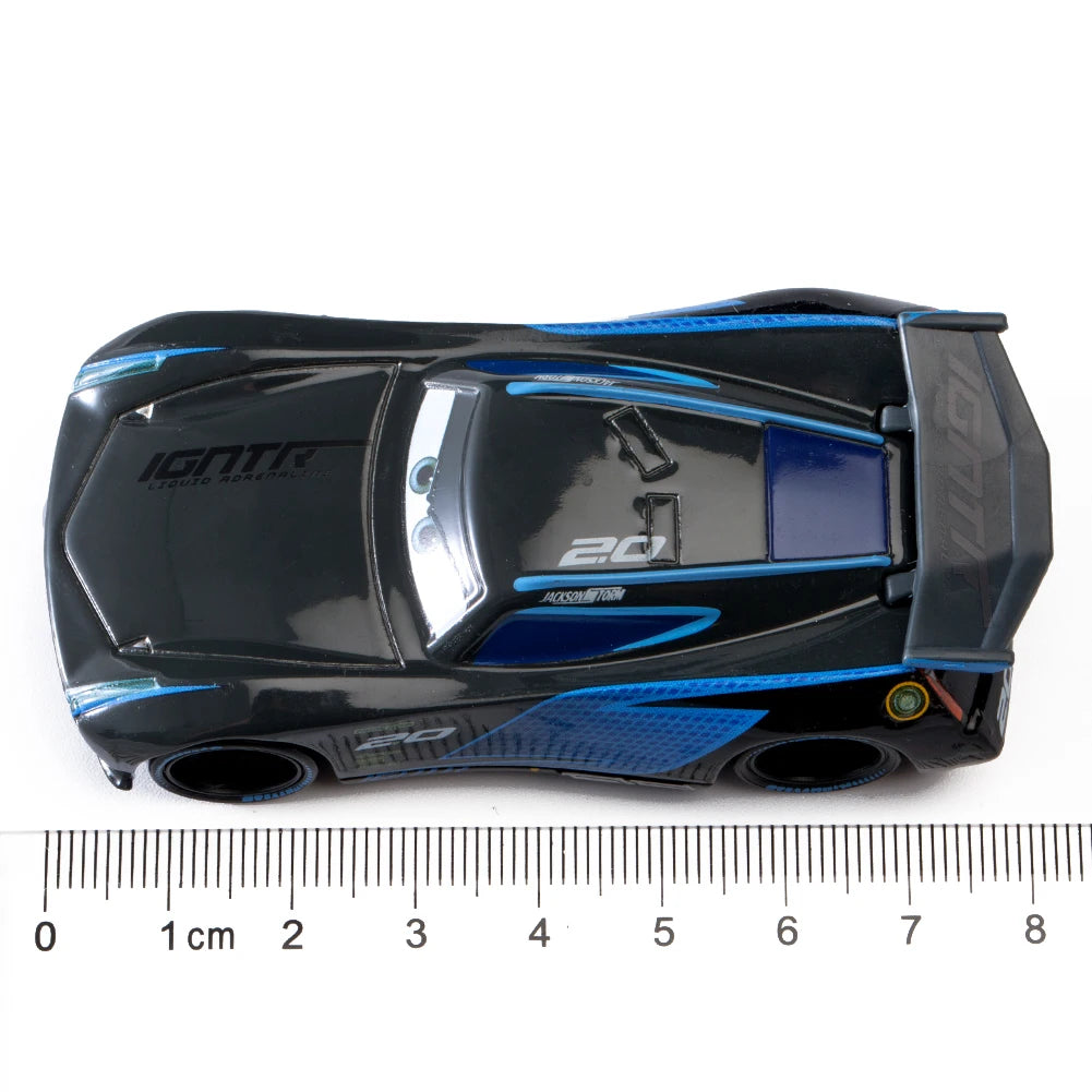 Cars Disney Pixar Cars 2 3 Toy Lightning McQueen Mater Jackson Storm Alloy Metal Model Car 1:55 Metal Toys Children Gifts