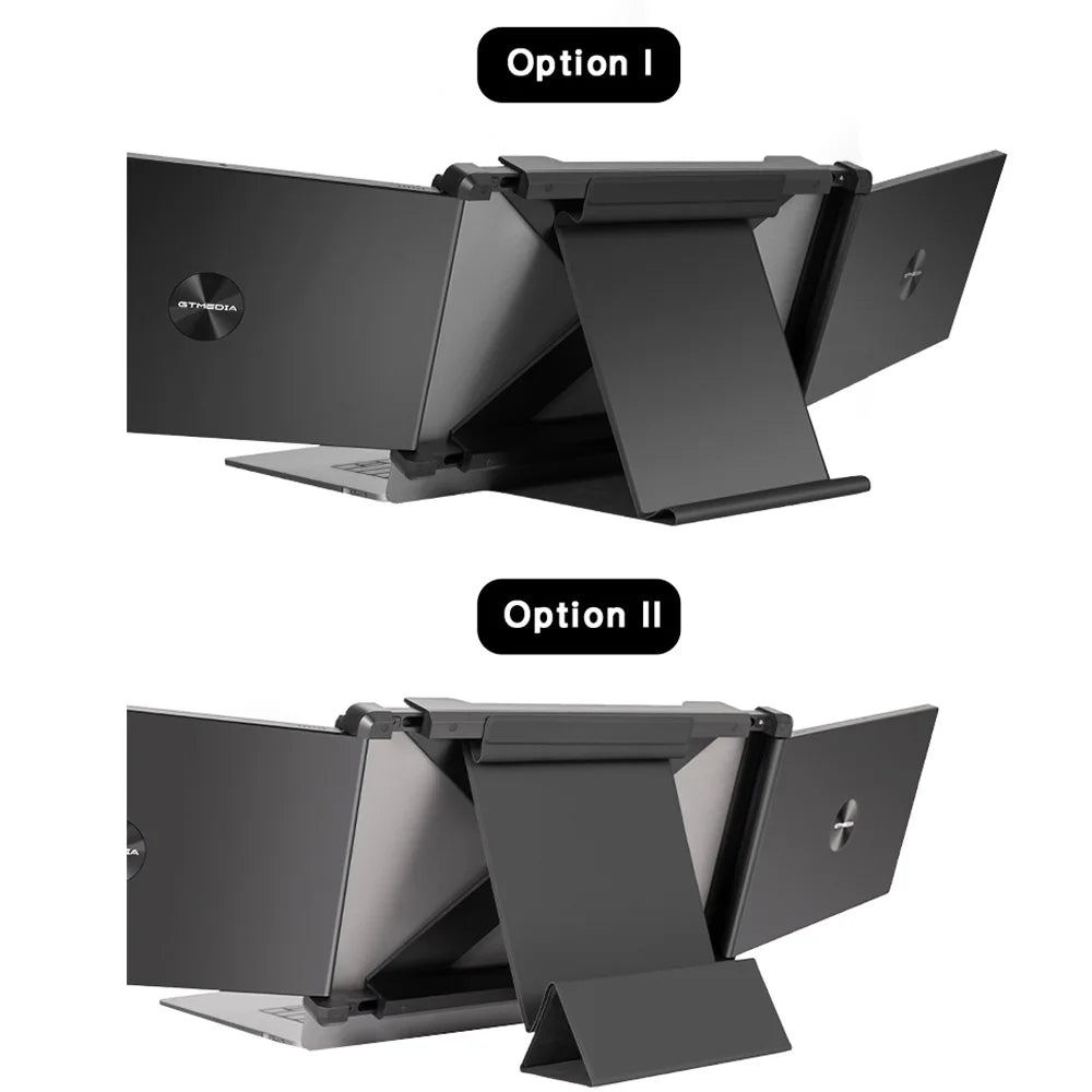 GTMEDIA MATE X Portable Dual Screen Monitor Laptop Screen Extender for 13-17.3" Laptop, 60Hz Refresh Rate, 178° Viewing Angle