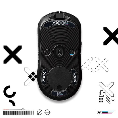 Mouse Glide Skates For Logitech G Pro Wireless Wireless Gaming Glass Mouse Anti Slip Feet Stickers Side Stickers Sweat Pads