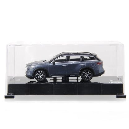 1:64 Scale Infiniti QX60 2022 Car Model for Men 1/64 Diecast Miniature Metal Static Simulation Vehicles Model Toys Birthday Gift