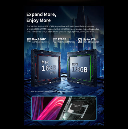 【World Premiere】Teclast T60 Plus 12" 90Hz 2K Display Android 14 L1 MTK Helio G88 6GB/128GB 8000mAh Battery 4G LTE Global Version