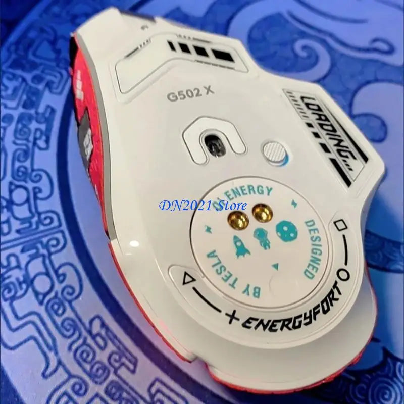 F3KE Glass Mouse Feet Mouse Skates for G502 X Lightspeeds / G502 X Glides Curved Edges