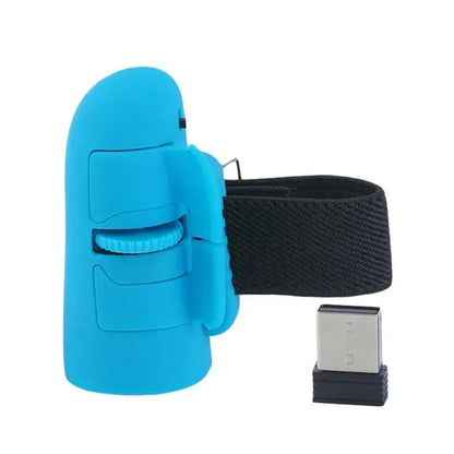 Universal 2.4GHz USB Wireless Finger Rings Optical Mini Mouse 1600Dpi For Notebook Laptop Tablet Desktop PC Mouse