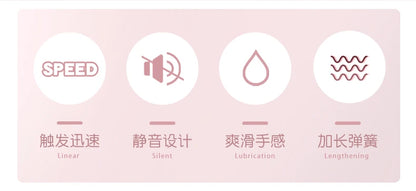 MMD Princess Silent Pink Switch 5 Pin Linear 32g Switches 21mm Spring Lubricated LY PC Mechanical Keyboard Switch Type Fast Mute