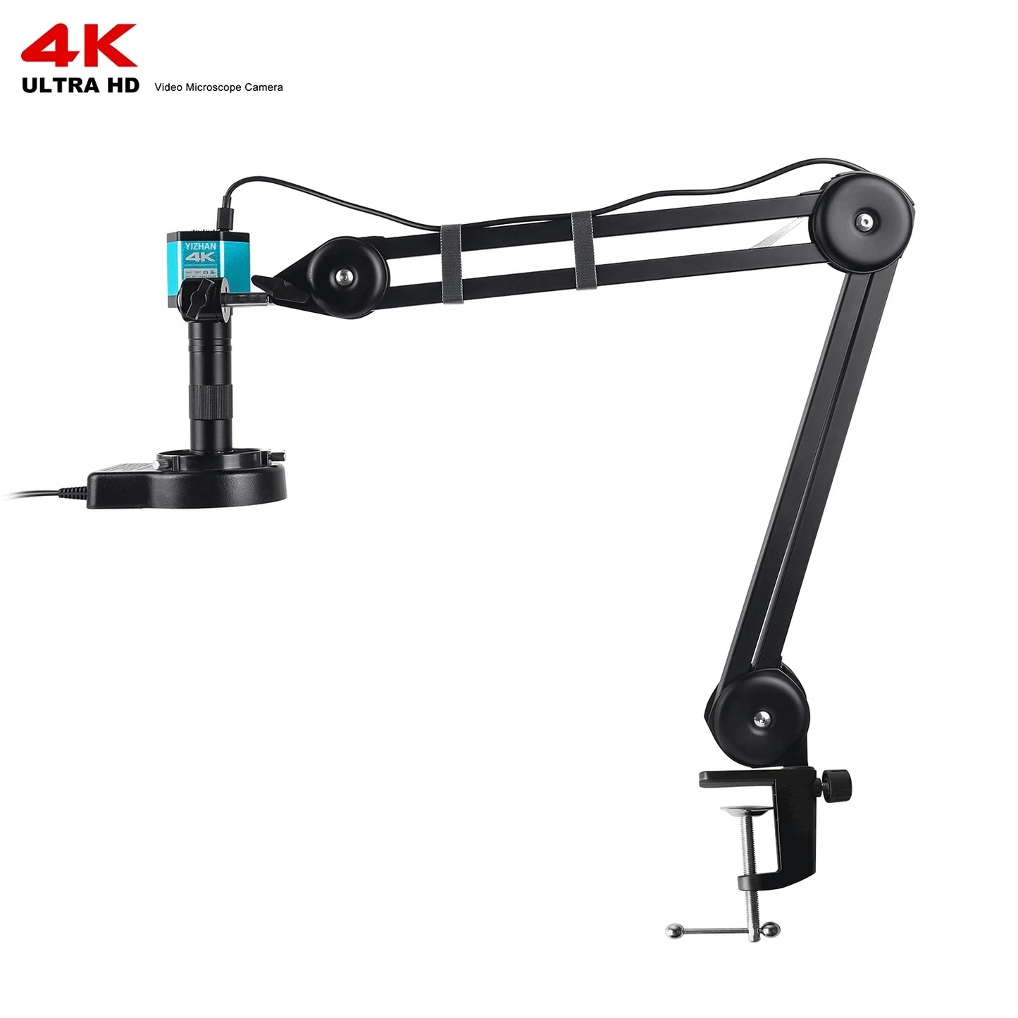 IMX415 4K 300x Digital Microscope For Soldering Recording 48MP Industrial Electronics Microscope phone Repair Jewelry Repair