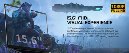 ACEKAMAS 15.6" Intel Core i7 6500U i3 6100U Laptop Computer Windows 11 Pro 16GB DDR4 1TB SSD Notebook PC Portable Laptops Gaming