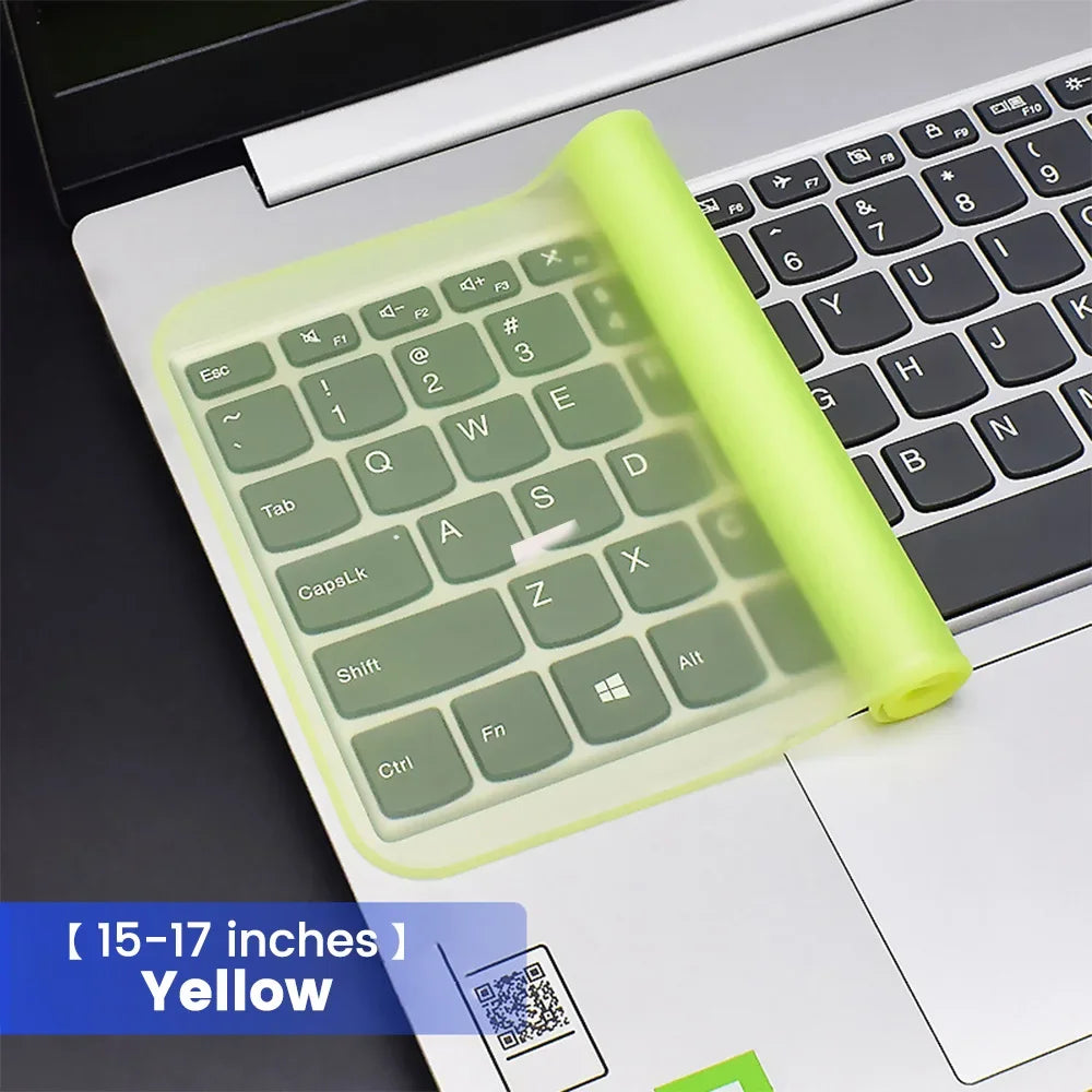 Olaf Universal Laptop Keyboard Cover Protector 12-14 Inch/15-17 Inch Silicone Waterproof Dustproof Keyboard Protector Skim