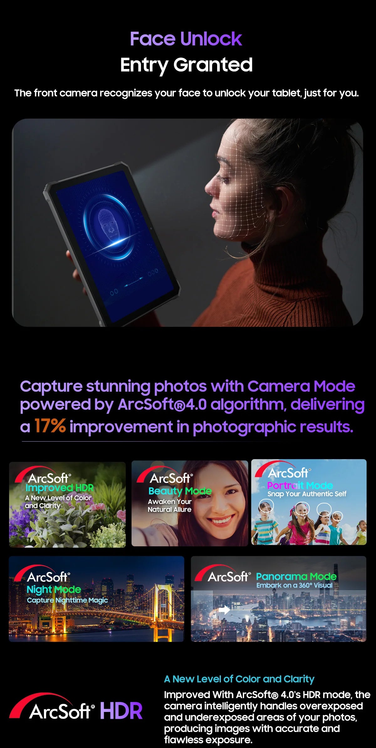 Blackview Active 8 Pro 16GB 256GB Tablet PC 22000mAh Battery Android 14 10.36" inch 2.4K Display 16MP+ 48MP Camera Rugged Tablet