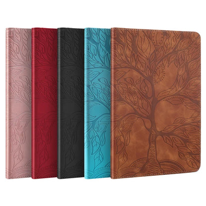 Funda for Redmi Pad Pro Case 12.1 inch 2024 Tree Embossed Stand Back Shell for Xiaomi Poco Pad 12 1 Case Cover Tablet Case