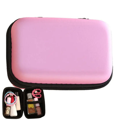 Travel Cable Organizer Sundries Travel Storage Bag Charging Case For Earphone Package Zipper Bag Portable Electronics Storage