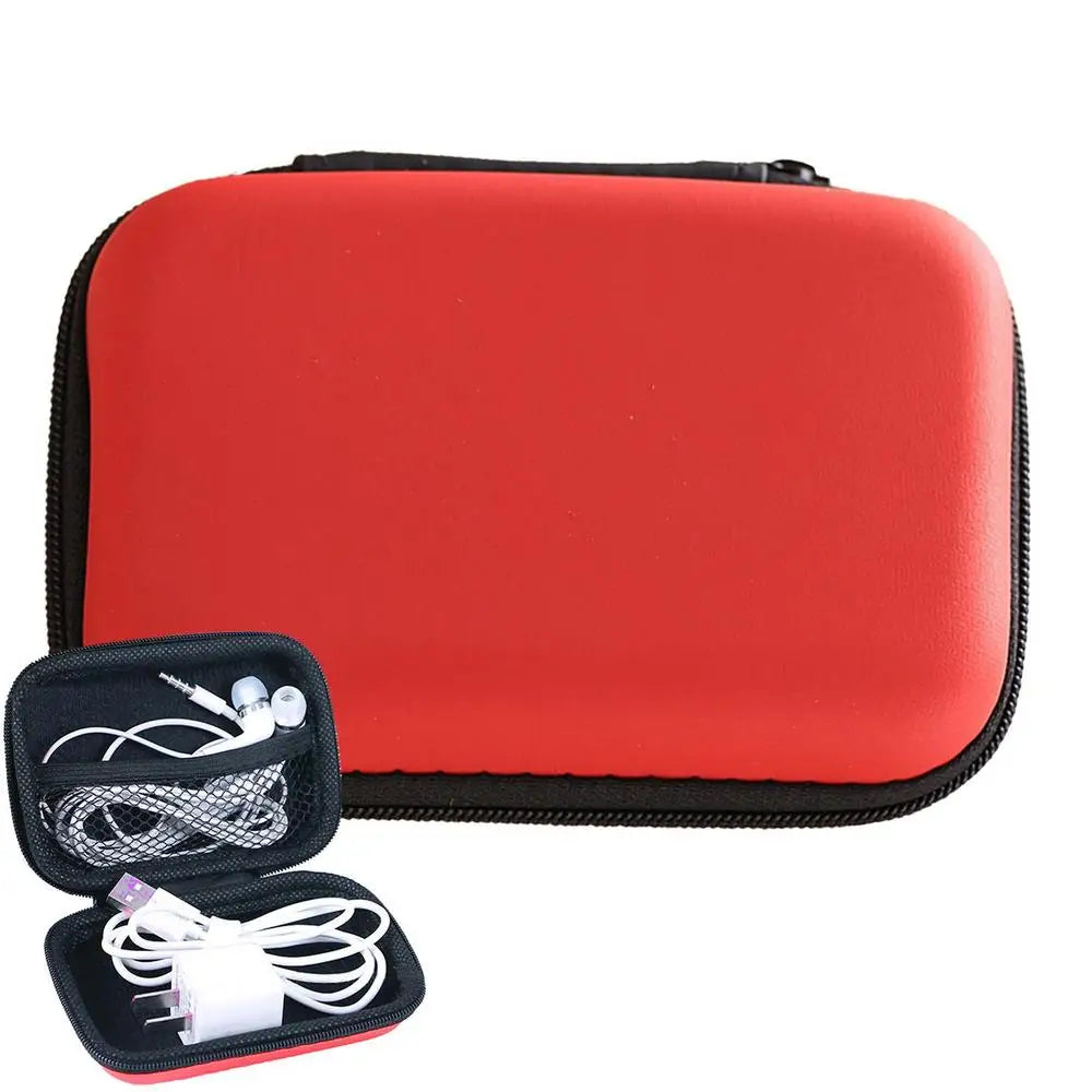 Travel Cable Organizer Sundries Travel Storage Bag Charging Case For Earphone Package Zipper Bag Portable Electronics Storage