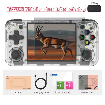 ANBERNIC RG35XX H 64Bit and-held Consoles For Playing Video Games 3.5-inch IPS 640*480 Screen Retro Game Player 3300 mAh Battery