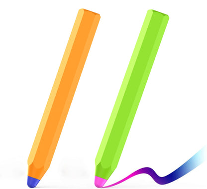 Universal Pencil Stylus For Kids Anti-slip Silicone Smooth Tablet Touch Screen Capacitive Pen Drawing