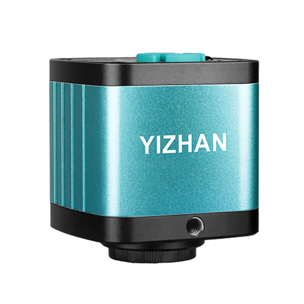YIZHAN 130X Lens C-mount Digital Microscope for Electronics 4K 1080P HD Industrial Cameras 60MP 48MP HDMI USB VGA Repair Tools