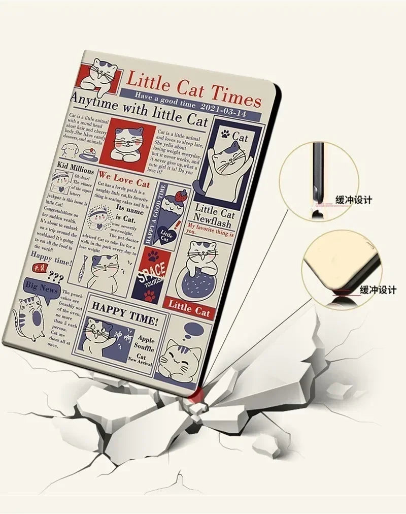 For Xiaomi Redmi Pad SE 11 Inch Smart Tablet Cases 2023 Smart For Xiaomi Redmi Pad SE Smart  Kids Cover Auto Sleep/Wake