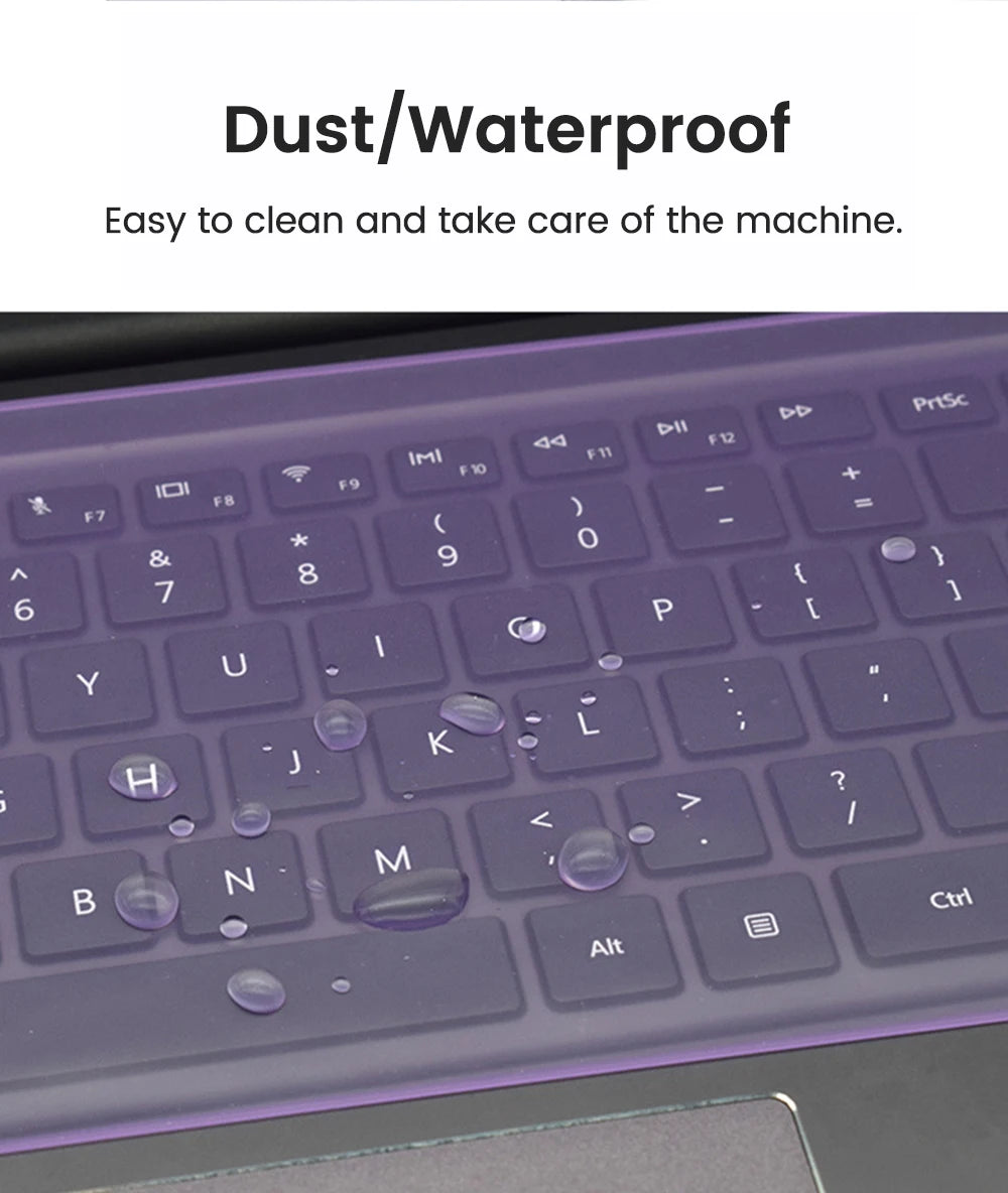 Olaf Universal Laptop Keyboard Cover Protector 12-14 Inch/15-17 Inch Silicone Waterproof Dustproof Keyboard Protector Skim