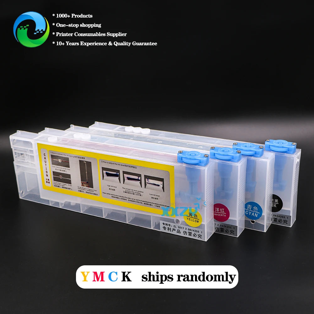 Eco Solvent Printer 220ml CISS Refill Sub Tank with Float for Wide Format Printer Ink Cartridge