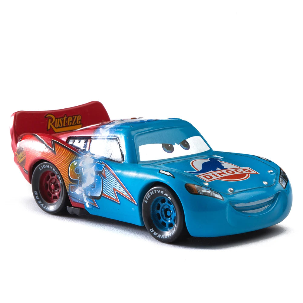Cars Disney Pixar Cars 2 3 Toy Lightning McQueen Mater Jackson Storm Alloy Metal Model Car 1:55 Metal Toys Children Gifts