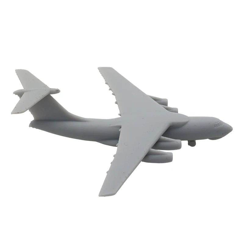 1PCS Russian IL-76 Candid Strategy Transport Toys Aeroplane Heavy Carrier Aircraft Mould 1/700 1/400 1/350 Scale for DIY Model