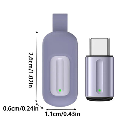 IR Smart Phone Adapter Small Home Appliances IR Remote Control Adapter Plug And Play Electronics Accessory For Classroom