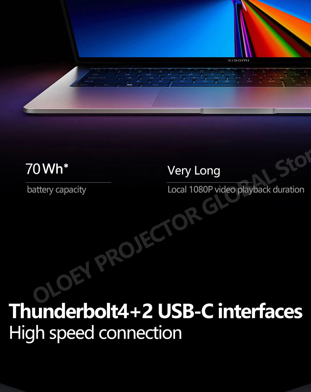 Xiaomi Book Pro 16 2022 1260P/1240P 2050 4G 16Inch 4K OLED Touch Screen Mi Book