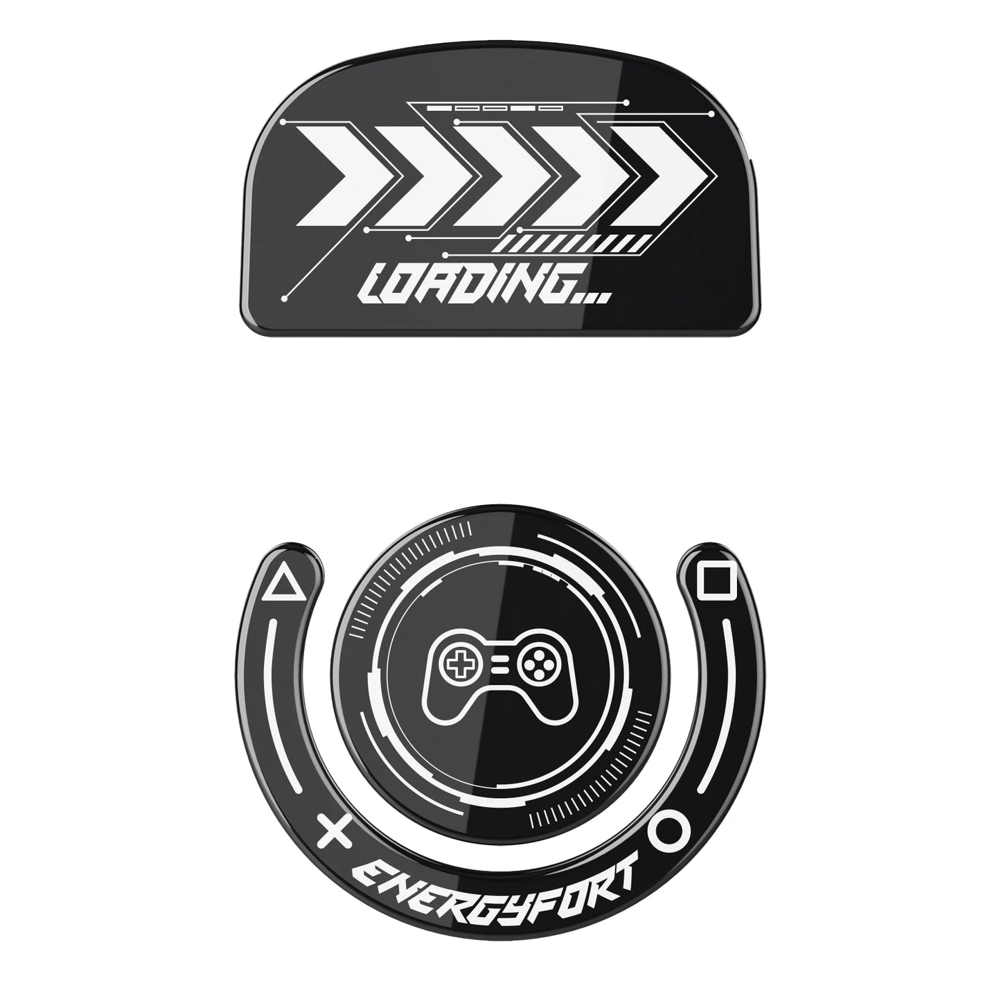 Glass Mouse Feet Sticker For Logitech G PRO X SUPERLIGHT Rounded Curved Edge Skates Glide Feet Suitable For FPS MOBA Games