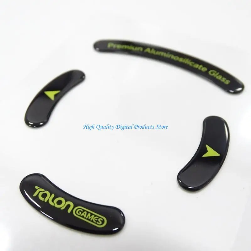 U2JE TALONGAMES Glass Mouse Feet Mouse Skates Anti-Slip Pad for GPRO Wireless Mouse
