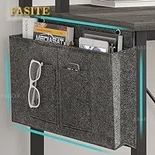 L Shaped Gaming Desk, Reversible Computer Desk with Power Outlet and Pegboard, Gaming Desk with Led Lights, Keyboard Tray