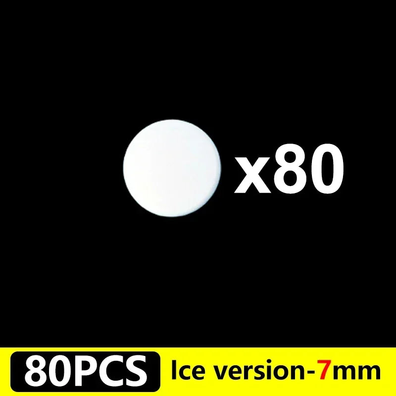 Mouse Feet Replacement Rounded Dots Universal Mouse Skates DIY Mice Glide Feet Wear Resistant Small Round Dot for Glass Mousepad