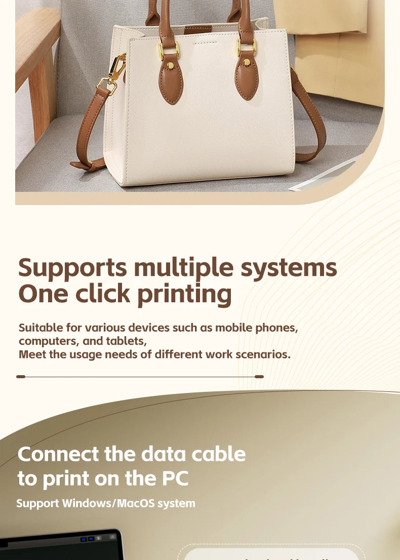 Mini A4 Tattoo Printer Portable Wireless Stencil Printer Tattoo Transfer Thermal Copier Comes