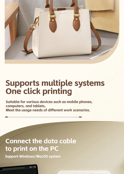 Mini A4 Tattoo Printer Portable Wireless Stencil Printer Tattoo Transfer Thermal Copier Comes