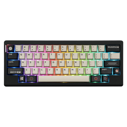 EPOMAKER Hack59 QMK/VIA HHKB-like Layout Wired/2.4GHz/Bluetooth 5.0 Wireless Gasket-mounted Hot-Swap Mechanical Gaming Keyboard