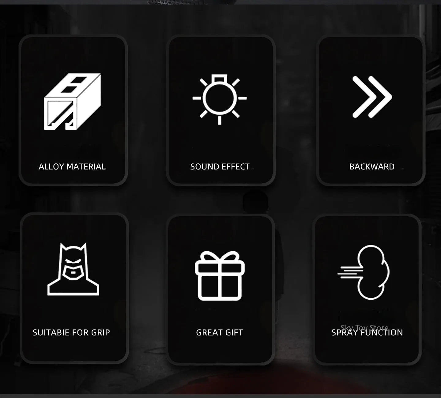 Alloy 1:24 Batmobile Diecast Model Toys Car Collectible Sound Light Doors Opened Rear Wheel Suspension Armored Cars for Kid Gift