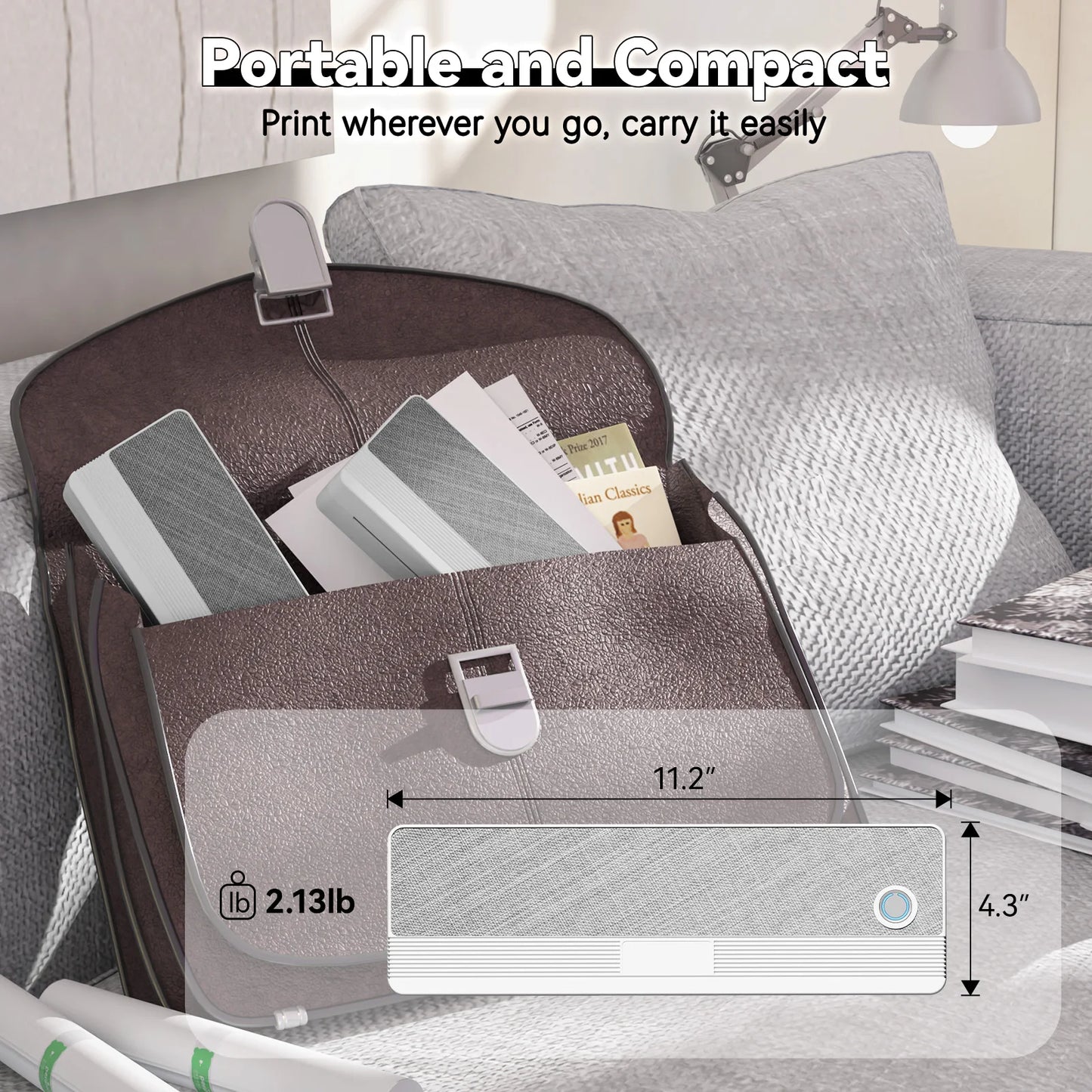 Peripage A40 P81 Inkless Portable A4 Thermal Printer Wireless Bluetooth USB Printing Text PDF Document Photos A4 Machine Maker