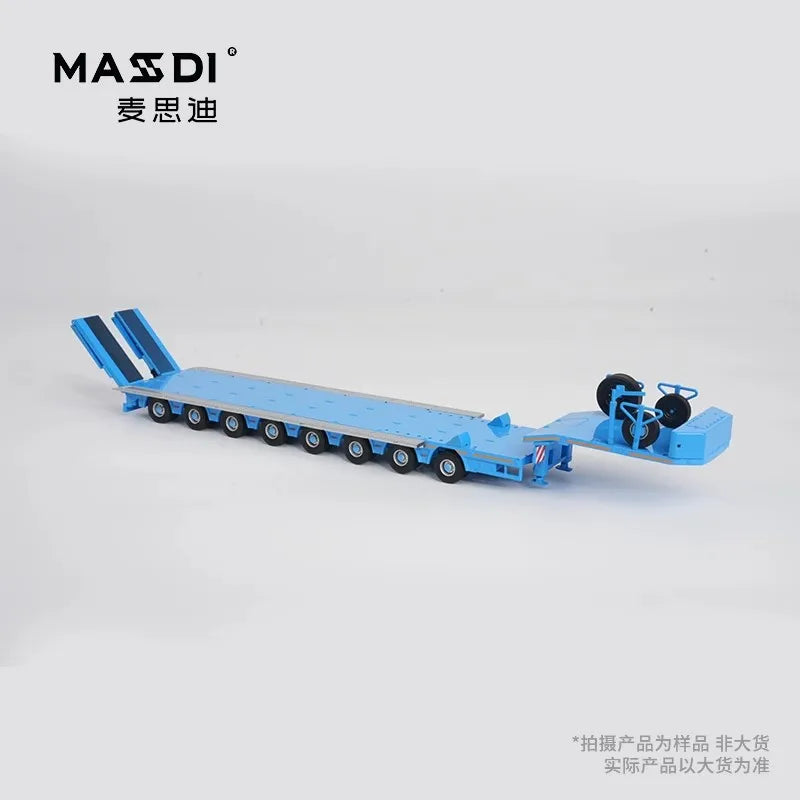 New In Stock Mesdi 1:64 Scania R650 Civilian Trailer Transport Vehicle Alloy Small Model Miniature Diecast Scania Custom Toy Gif