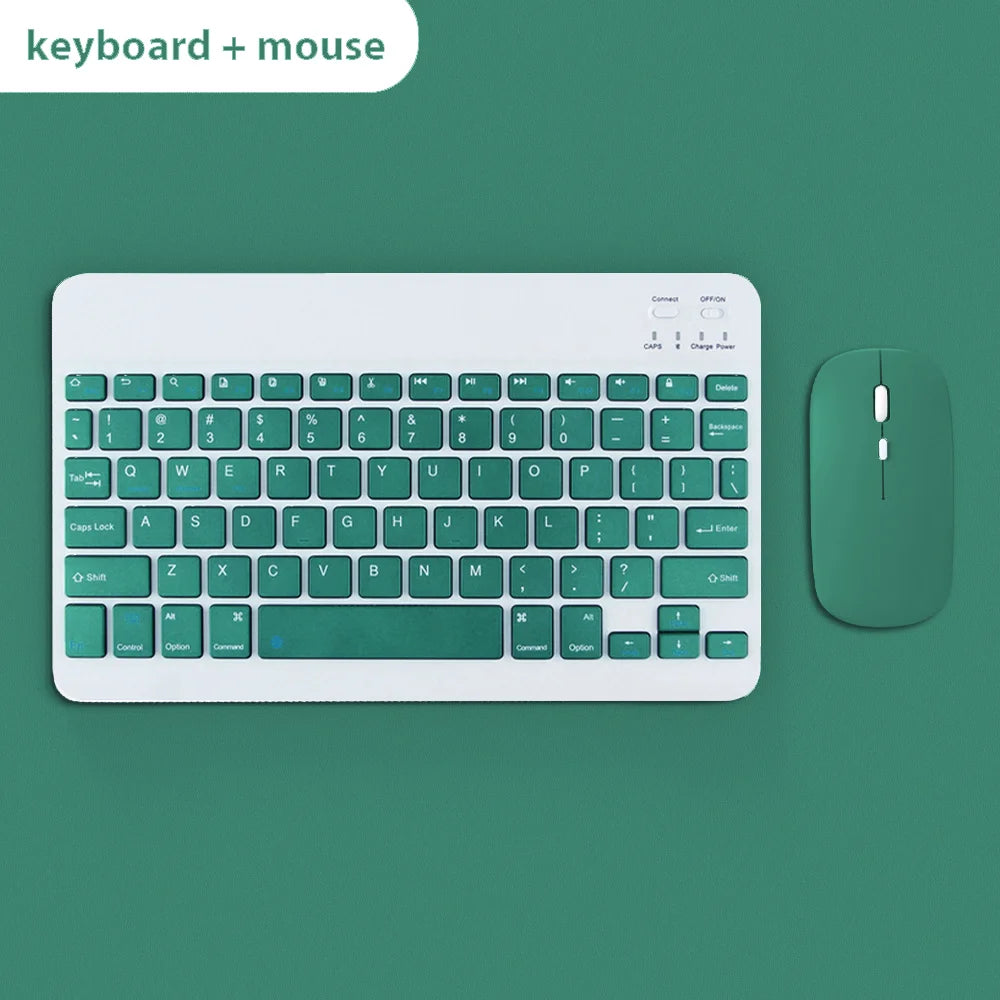 For Android iOS Windows Bluetooth Wireless Keyboard And Mouse For iPad Tablet Keyboard For Phone Tablet Wireless Keyboard Mouse