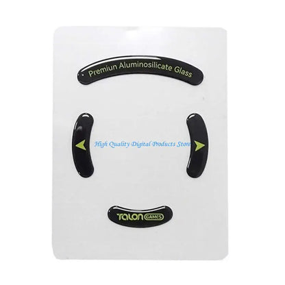 U2JE TALONGAMES Glass Mouse Feet Mouse Skates Anti-Slip Pad for GPRO Wireless Mouse
