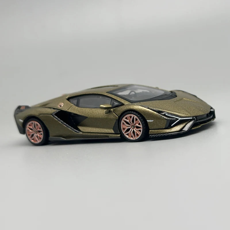 MINIGT 1:64 Lamborghini Sián FKP 37 Presentation Alloy Car Model 529