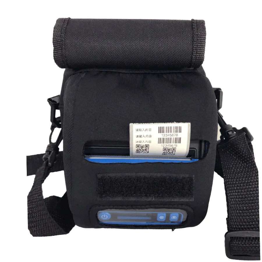 Milestone Case Bag for P29L Thermal Printer, Carrying Case Convenient Shoulder Belt Holster Storage bag