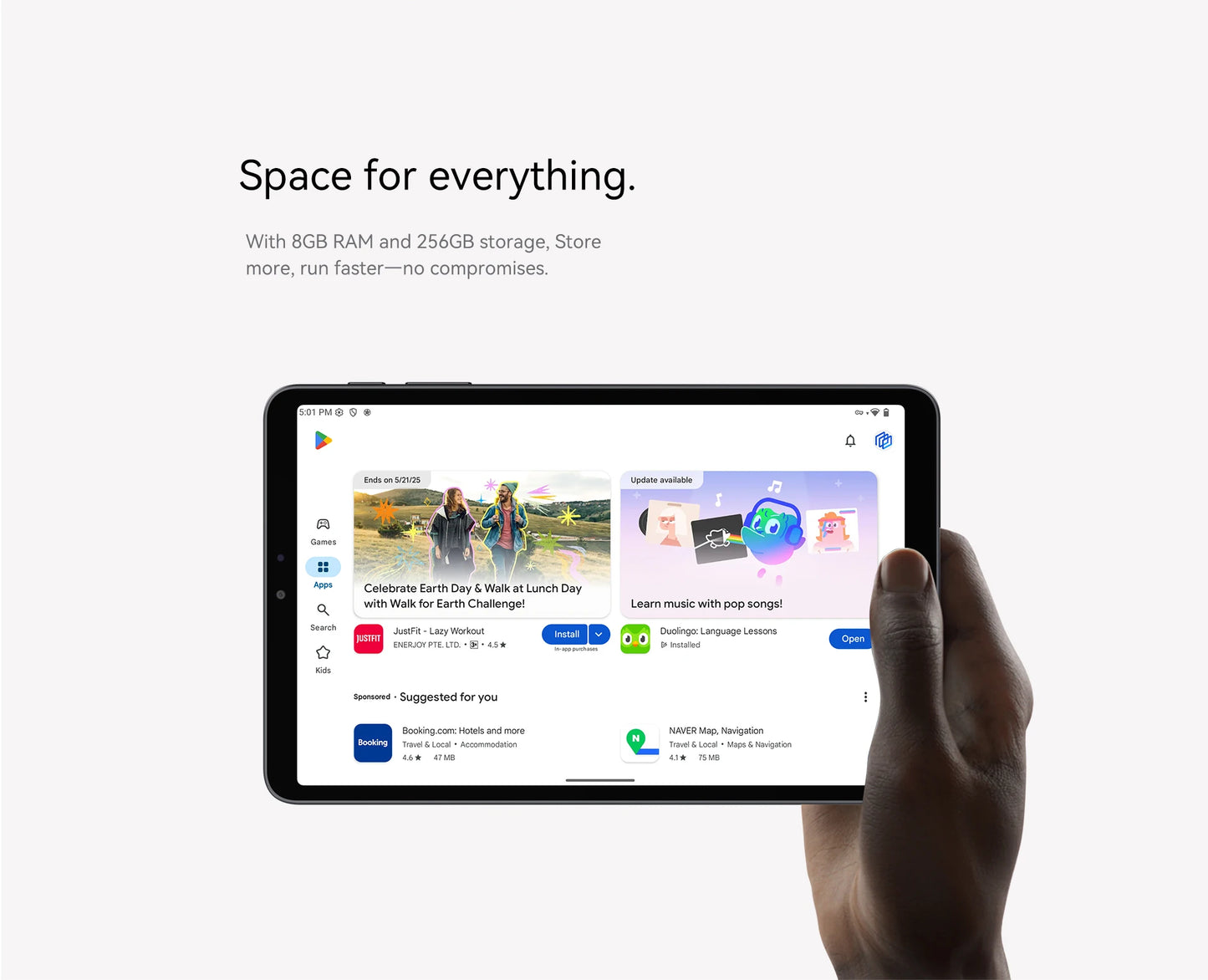 ALLDOCUBE 8.8“ Mini Tablets iPlay 70 Mini Pro 8+8GB RAM 256GB ROM Android 15 Tablet PC 90Hz FHD Screen 6050mAh Dual 4G LTE Pads