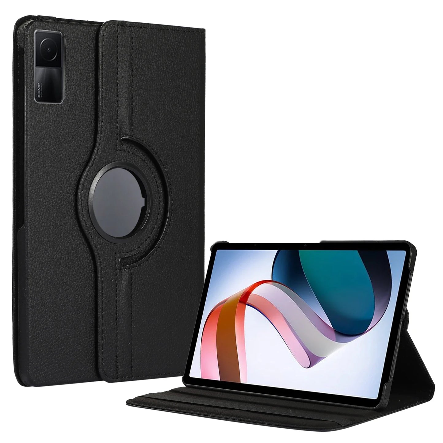 360 Degree Rotating Case For Xiaomi Redmi Pad SE Cover 11inch 2023 PU Leather Tablet Cover Redmi Pad SE (11")Stand Holder Hoster