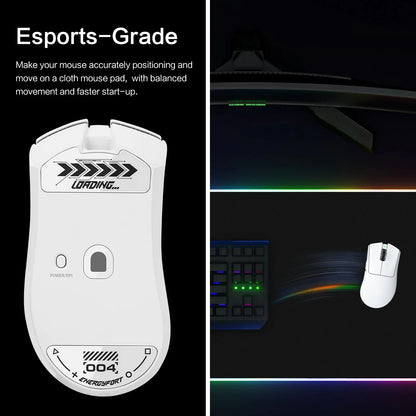 Glass Mouse Skates For Razer DeathAdder V4 Pro Mouse Feet Pads Smooth Durable Game Mice Accessories Slimmer Toughened Glass