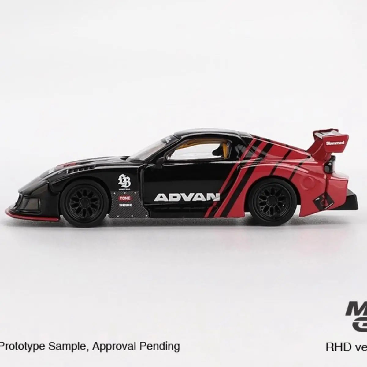 MINIGT TSM 1:64 983 Mazda RX7 ADVAN Diecast Model Car