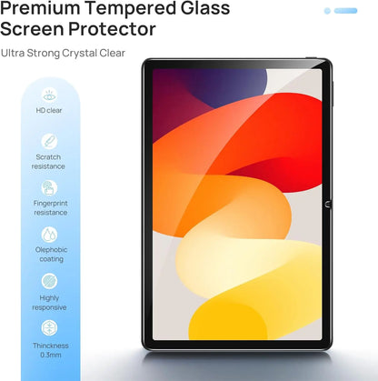 360 Degree Rotating Case For Xiaomi Redmi Pad SE Cover 11inch 2023 PU Leather Tablet Cover Redmi Pad SE (11")Stand Holder Hoster