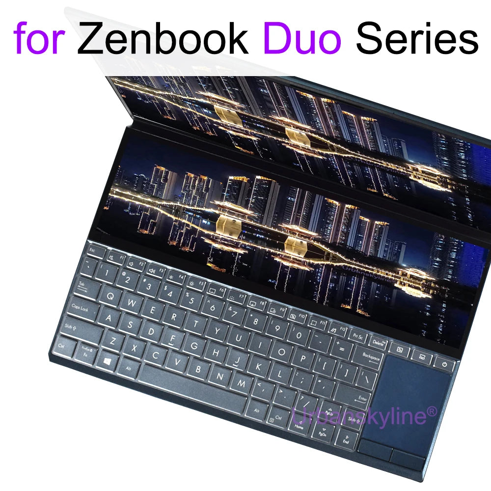 Keyboard Cover for ASUS Zenbook 14 Flip 14X OLED Pro UX3406 UX3405 UX3404 UX3402 UM3402 UP3404 Q425 Silicone Protector Skin Case
